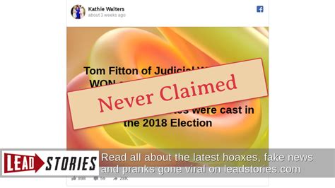 judicial watch 900 000 votes fake